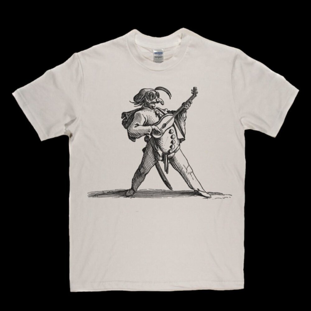 The Masked Comedian Playing The Guitar T-Shirt